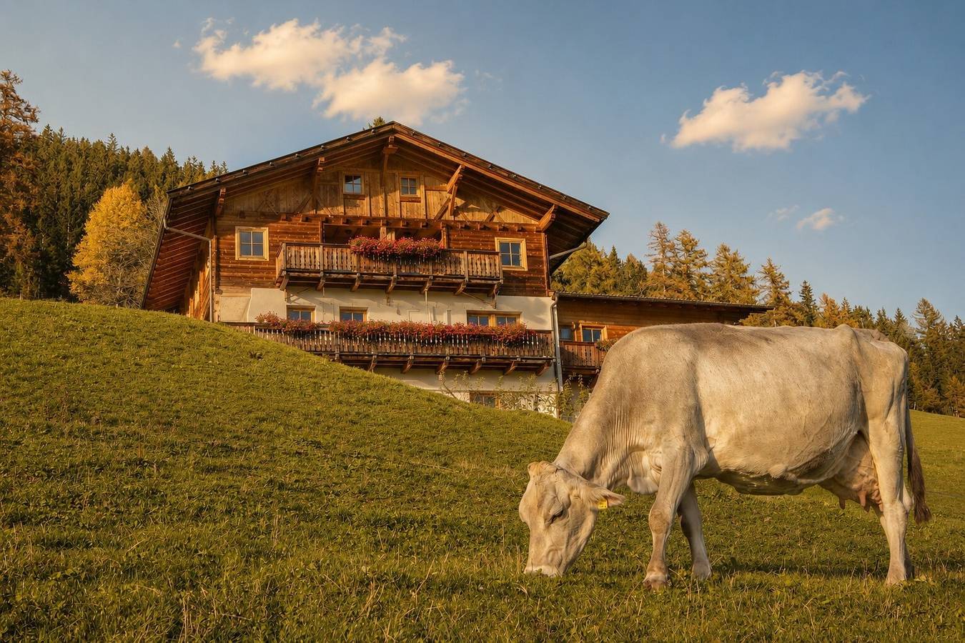 Ganze Wohnung, Ferienwohnung "Hochwart" auf dem Innerdurachhof mit See- und Bergblick in Ulten, Ortleralpen