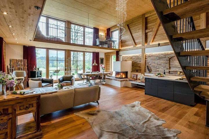 Ferienhaus für 9 Personen, mit Sauna und Balkon sowie Pool und Whirlpool in Ofterschwang - 4