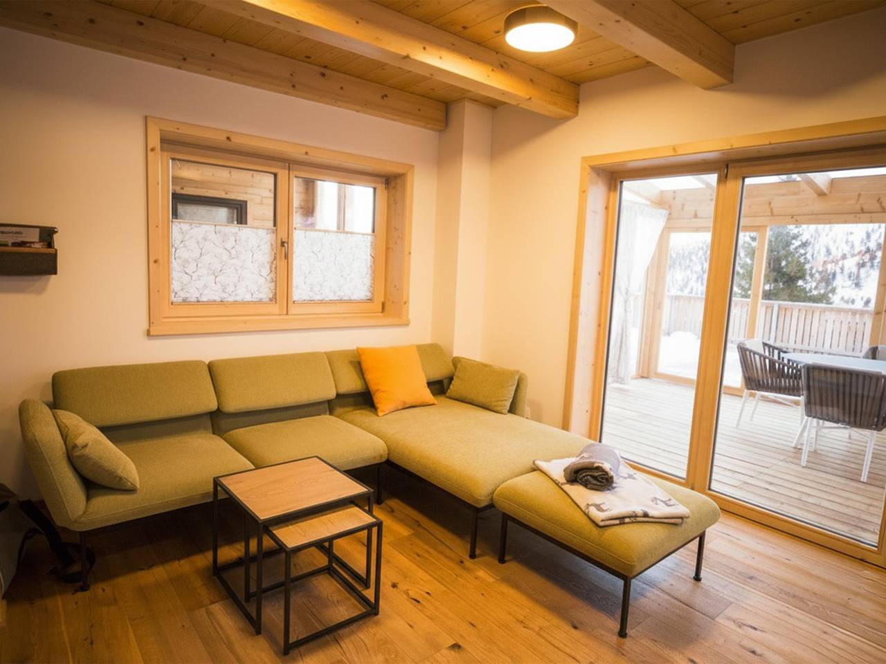 Zwei verbundene Chalets mit Sauna im Skigebiet in Reichenau (Österreich), Nockberge