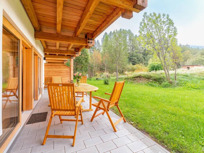 Ferienwohnung für 8 Personen, mit Sauna und Balkon