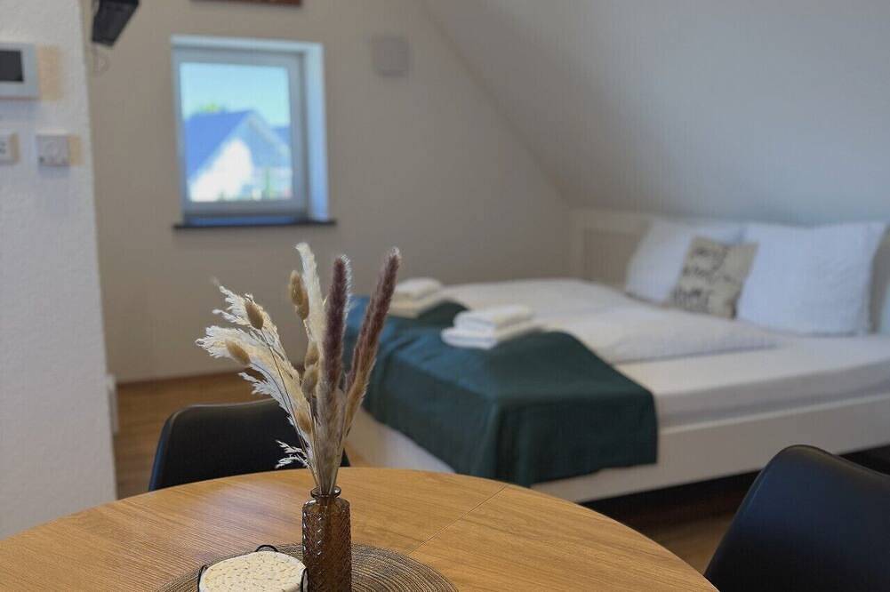 Ganze Wohnung, Premium Penthouse 4P 14 Min Legoland | Dg + Voll-Küche in Burgau, Bayerisch Schwaben