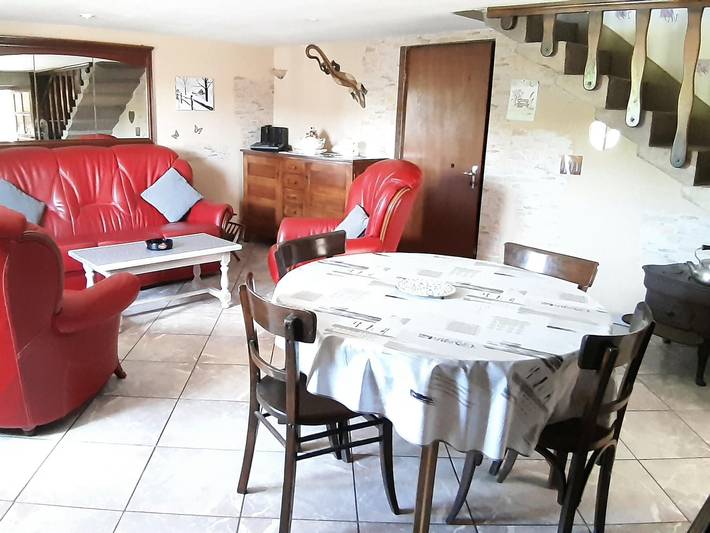 Gîte pour 5 personnes, avec jardin, animaux acceptés à Fougerolles - 2