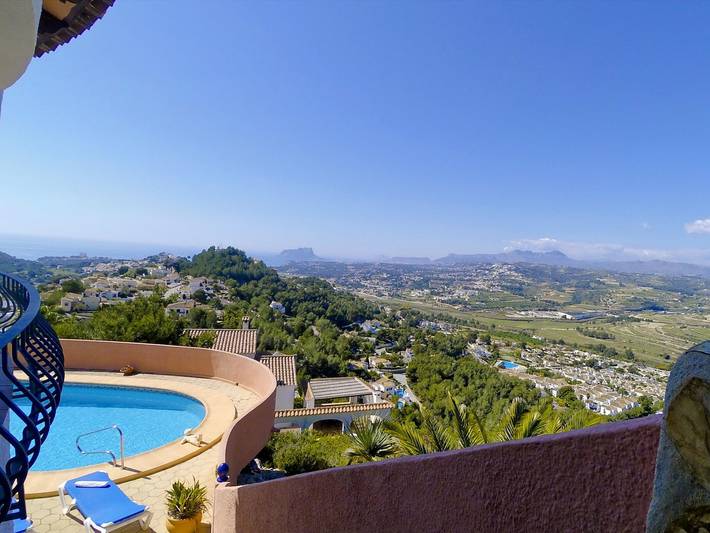 Casa rural para 6 personas, con jardín, Se admiten mascotas en Benitachell - 4