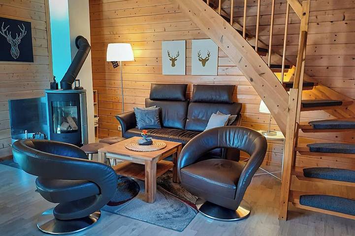 Ferienhaus für 4 Personen, mit Terrasse und Sauna