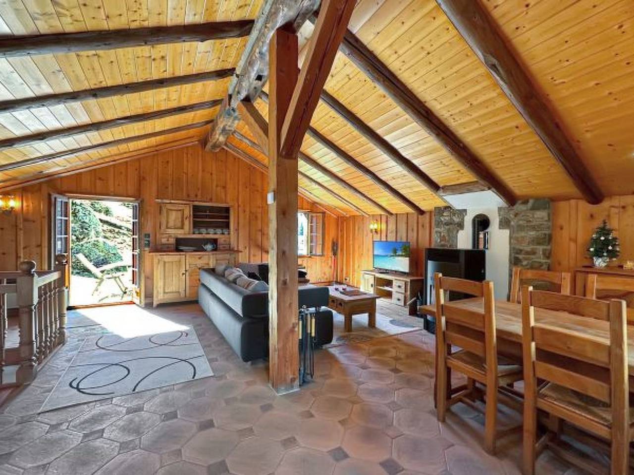 Ferienhaus für 8 Personen mit Terrasse in Orsières, Walliser Alpen