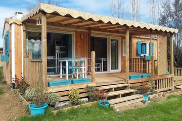 Chalet pour 3 personnes, avec terrasse dans les Hautes-Pyrénées