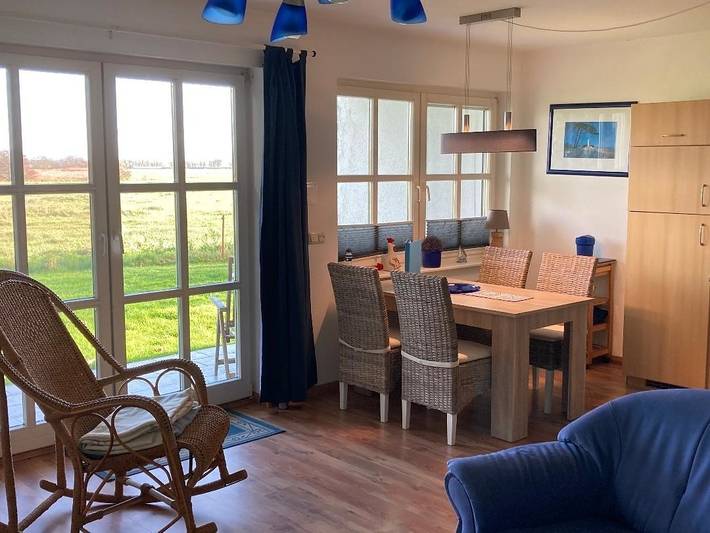 Ferienwohnung für 4 Personen, mit Garten, kinderfreundlich in Zudar