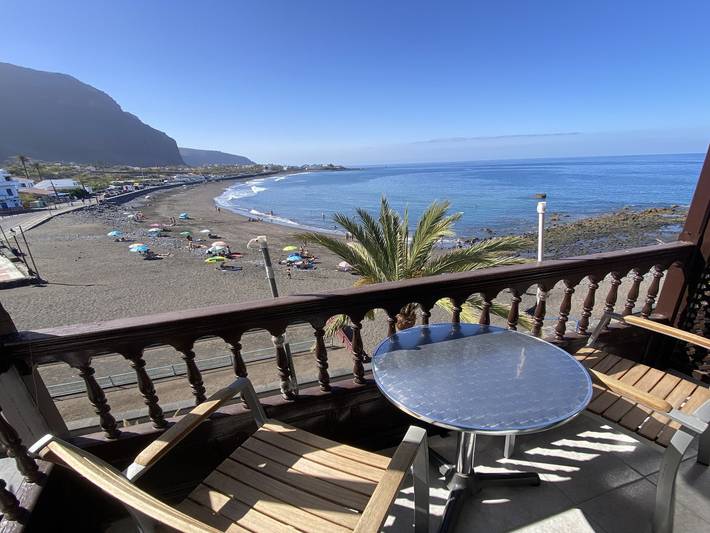 Ganze Wohnung, Komfortable Wohnung mit Meer- und Bergblick - 4 Pers. in La Playa (Canary Islands), Valle Gran Rey