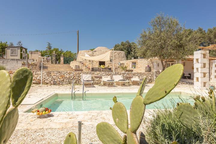 Trullo pour 5 personnes, avec balcon/terrasse - 1