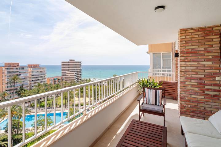 Apartamento entero, Apartamento Rosalia en la 9ª planta con increíbles vistas al mar in San Juan Playa (Alicante), Costa Blanca