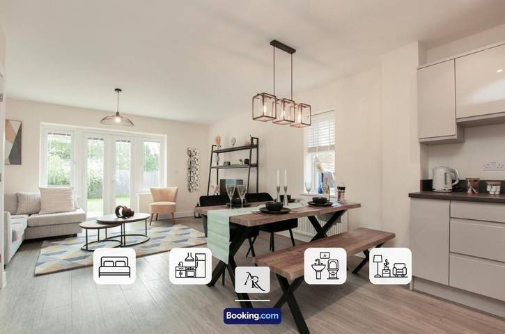 Apartment for 5 people, with terrace and garden in Colchester