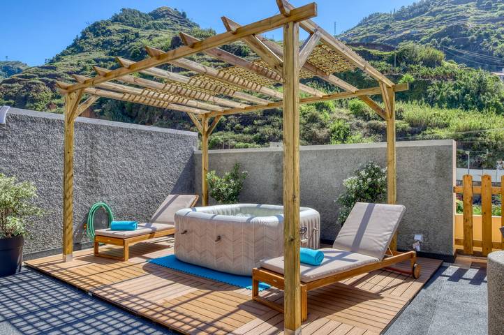 Apartamento de férias para 4 pessoas, com Vista para o mar e Varanda e ainda Terraço em Tabua