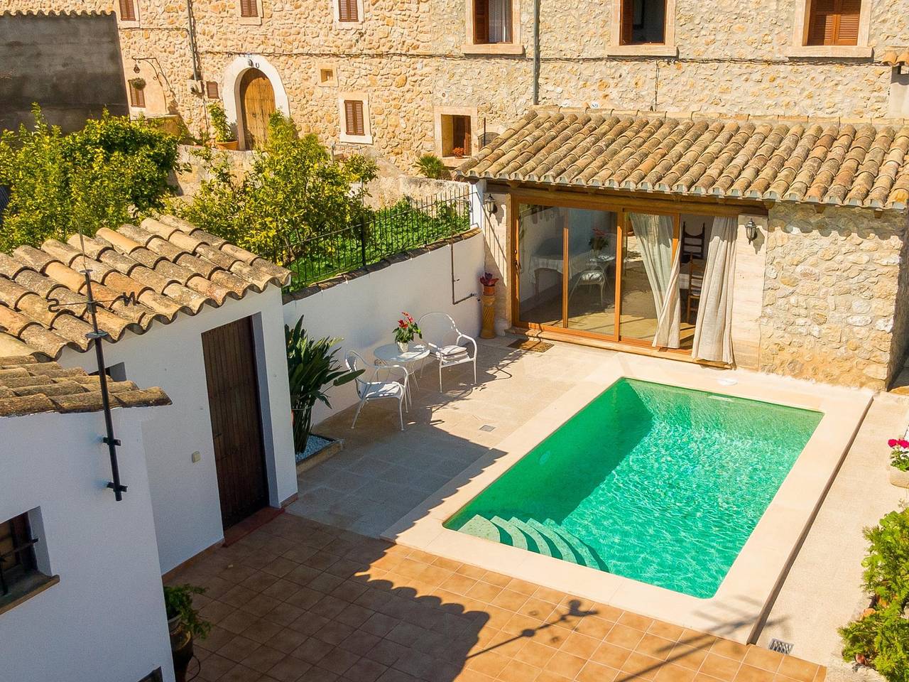 Es Pujol - Beautiful Mallorcan house with private pool in Campanet in Campanet, Majorca Center