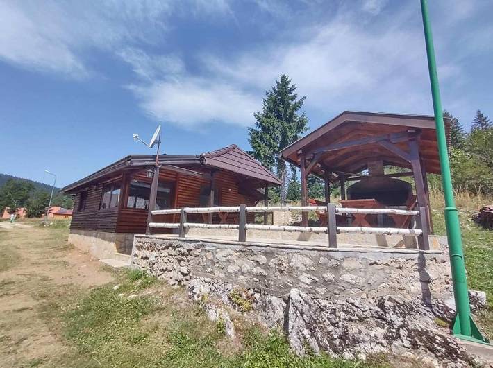 Domek letniskowy dla 3 osób, z ogród i widok w Serbia