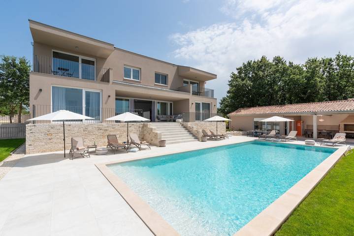 Villa pour 11 personnes, avec piscine à Kanfanar - 3