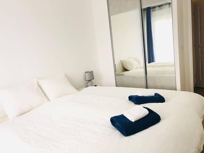 Appartement de vacances pour 4 personnes, avec Balcon ainsi que Terrasse et Vue à Saint-Julien-en-Genevois