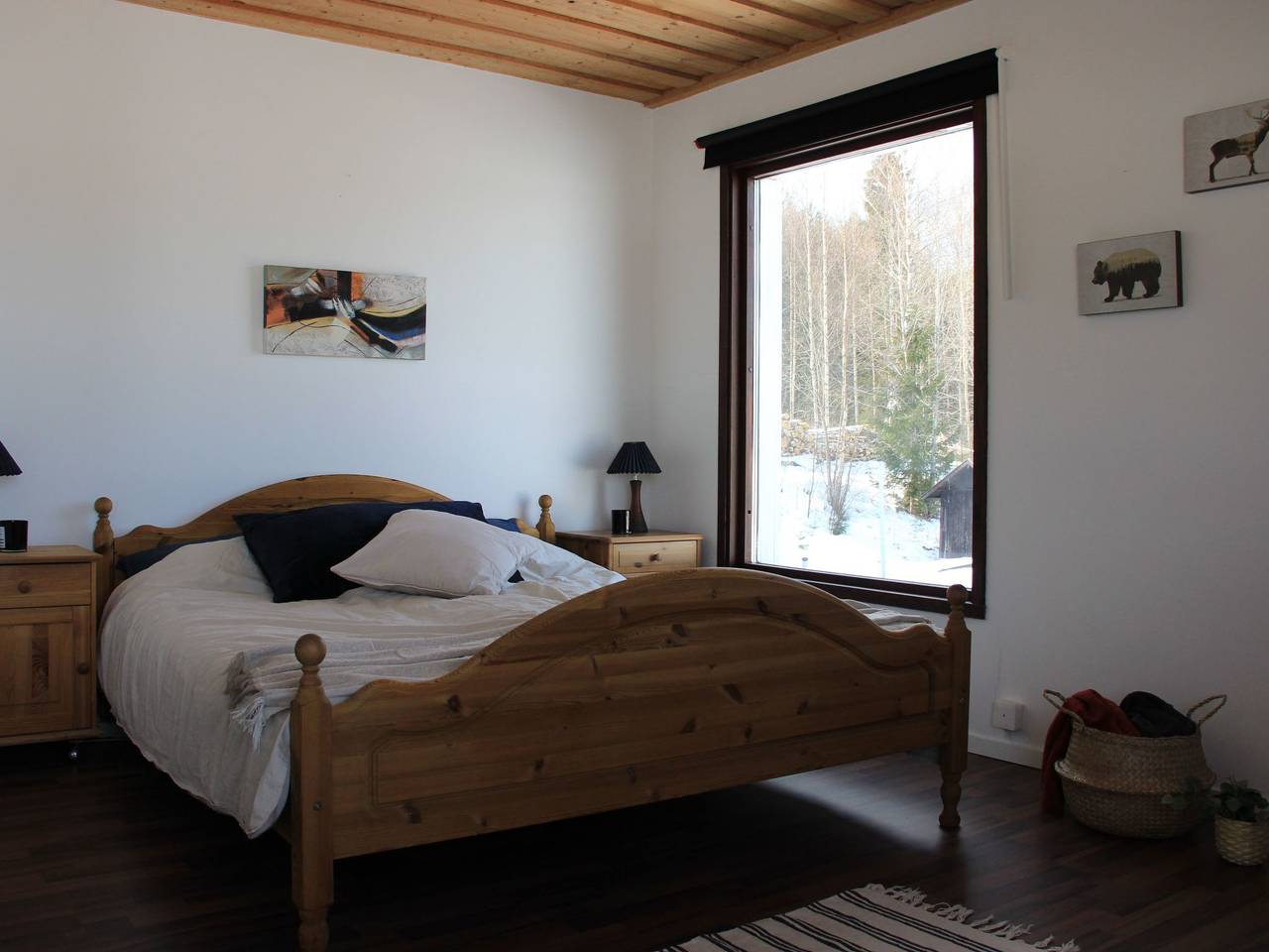 Häuser mit Seeblick Schweden - Rotes Haus in Falun, Dalarna