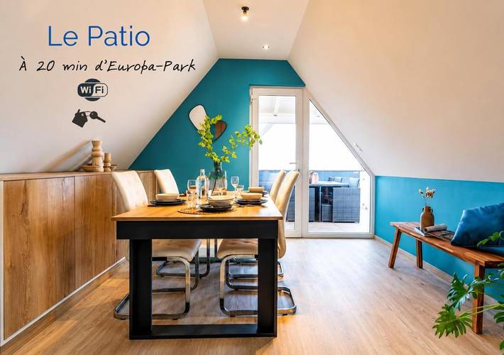 Ferienwohnung für 4 Personen, mit Terrasse in Rheinau (Frankreich)