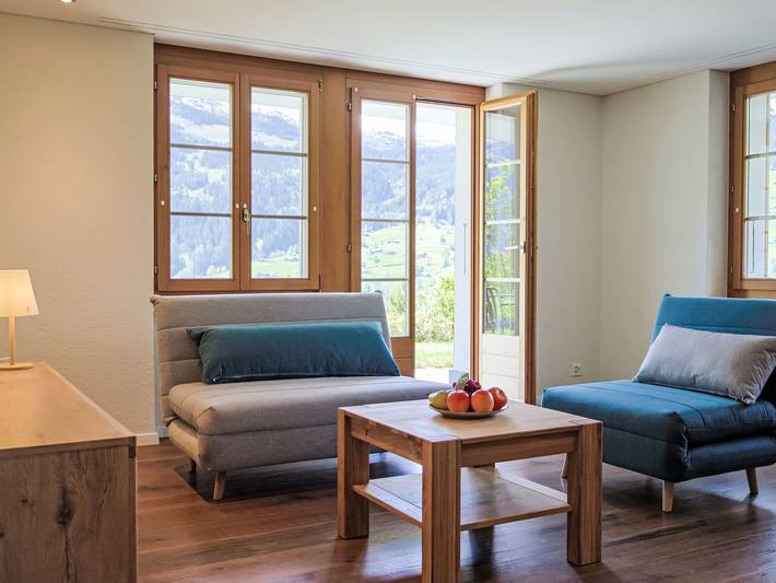 Gîte pour 4 personnes, avec vue et terrasse à Grindelwald - 2