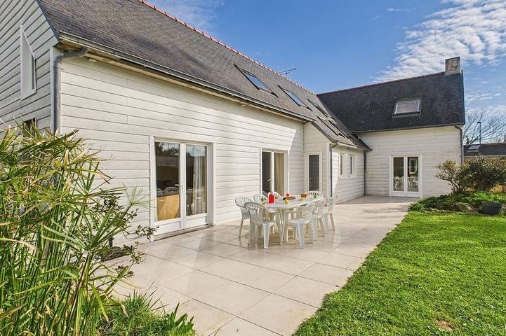 Chalet pour 10 personnes, avec jardin et terrasse