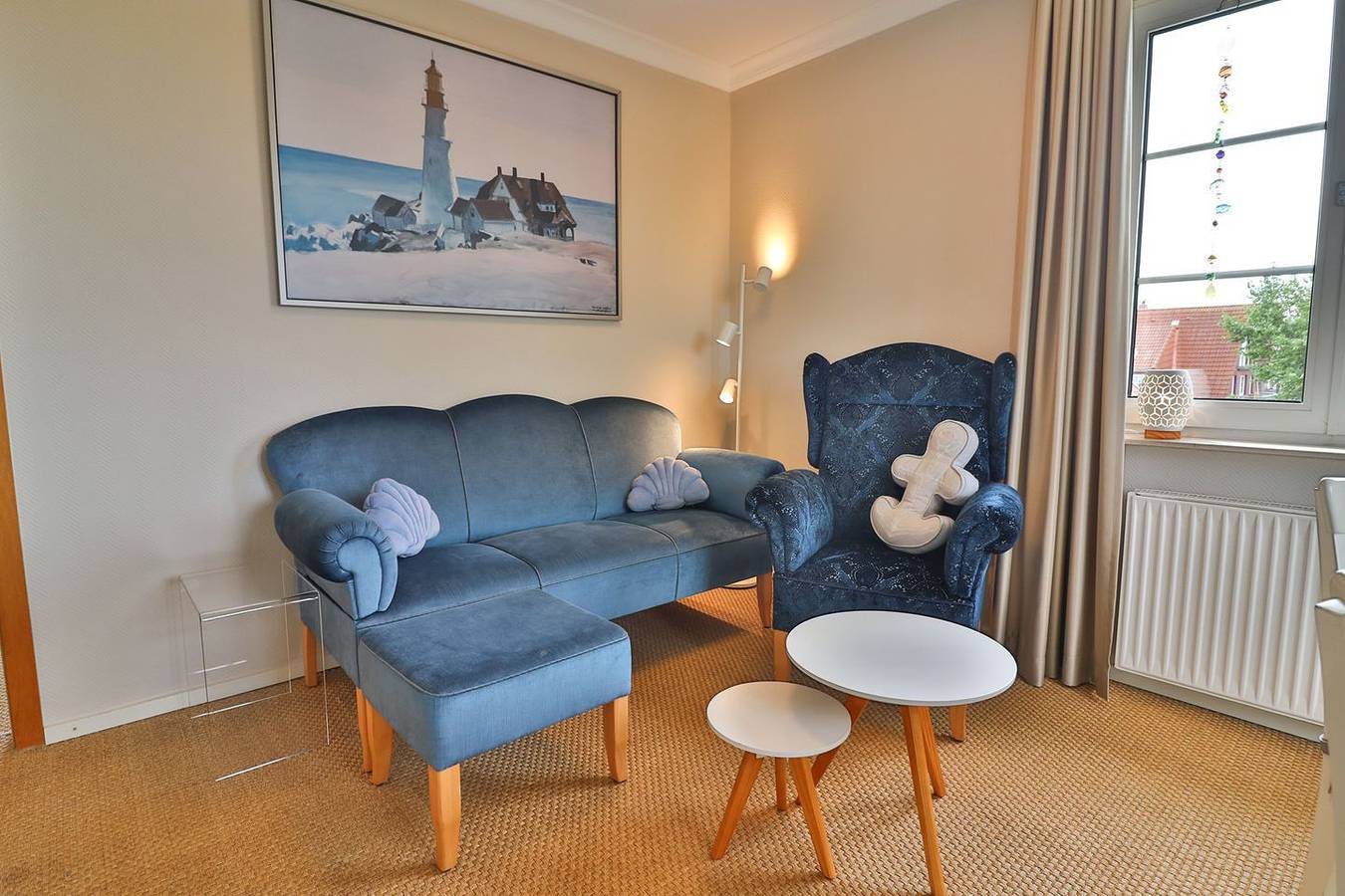 Appartement entier, Appartement confortable avec balcon et Internet près du restaurant Anno 1828 in Langeoog