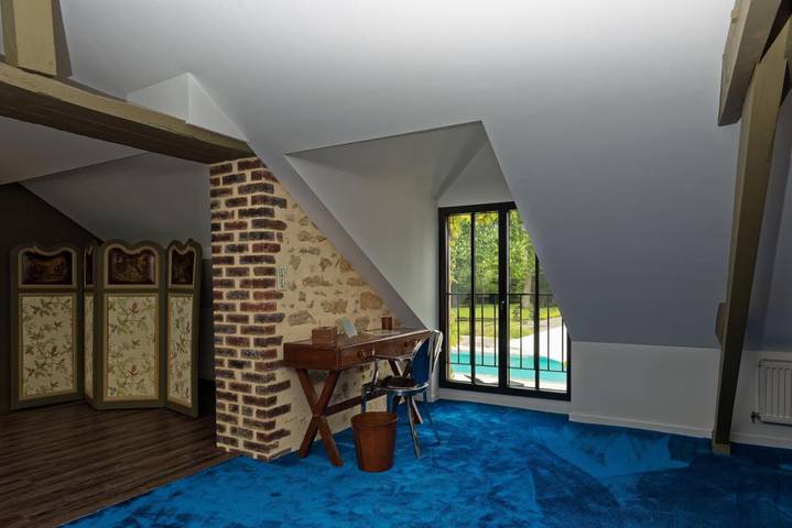 Chambre d’hôte pour 2 personnes, avec vue ainsi que piscine et jardin à Yvré-l'Évêque - 4