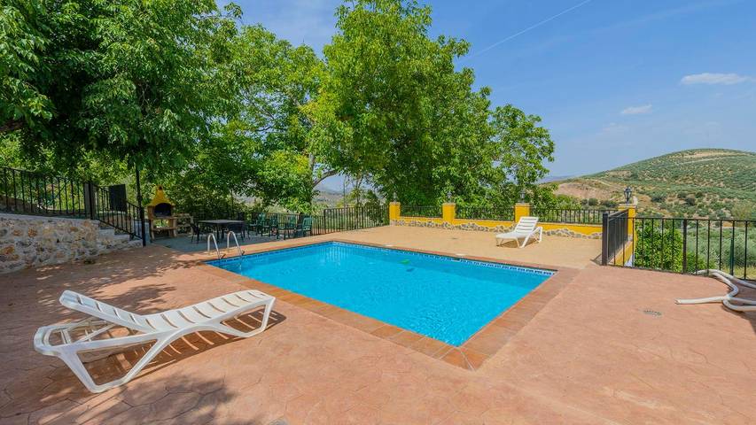 Chalet para 11 personas, con piscina y balcón/terraza, Se admiten mascotas en Sierras Subbéticas - 3