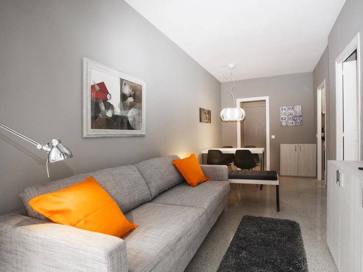 Appartement de vacances pour 4 personnes, avec terrasse à Barcelone