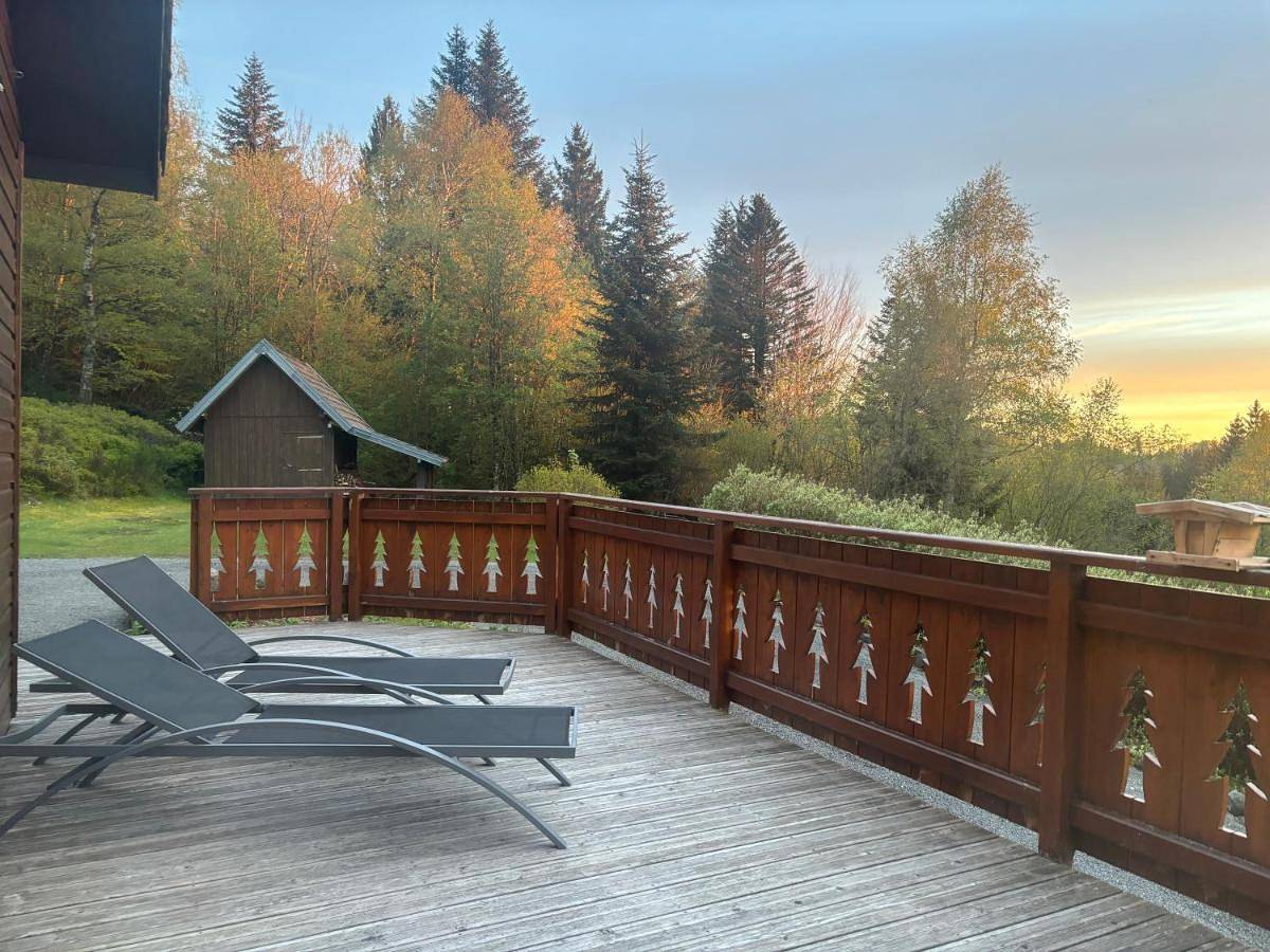 Chalet avec jacuzzi privé, vue sur les Vosges in Belfahy, Haute-Saône