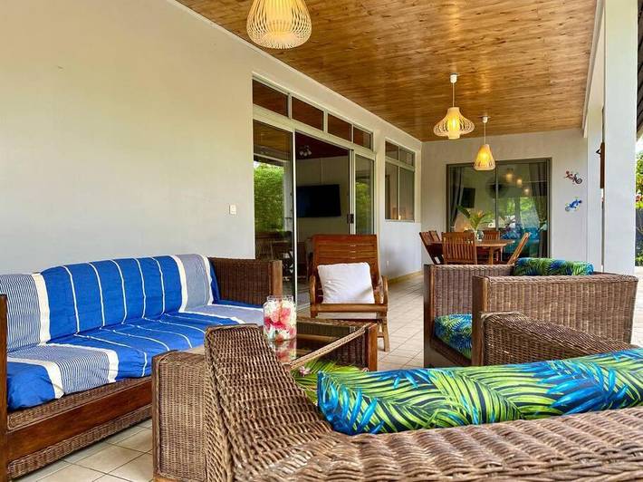 Villa pour 8 personnes, avec piscine et jardin dans Mo'orea - 4