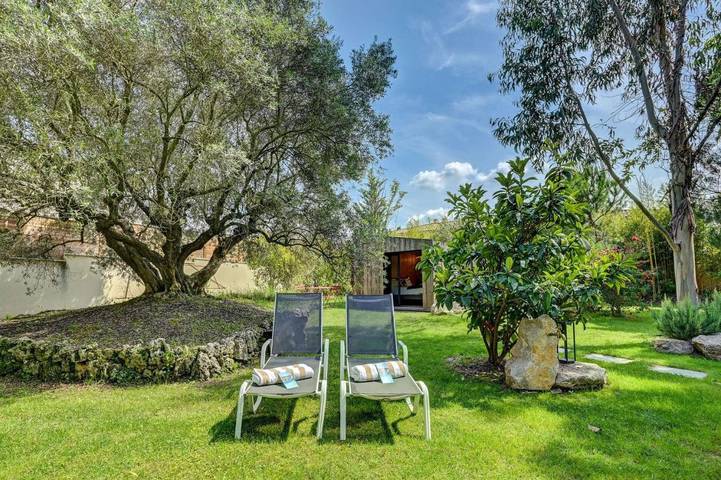 Hôtel pour 2 personnes, avec jacuzzi et sauna ainsi que jardin et piscine, animaux acceptés à Pertuis - 3