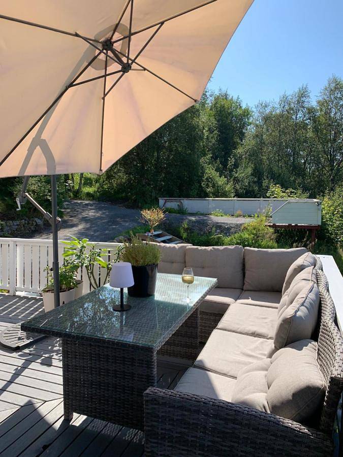 Ferienhaus für 6 Personen, mit Balkon und Whirlpool in Eide - 4