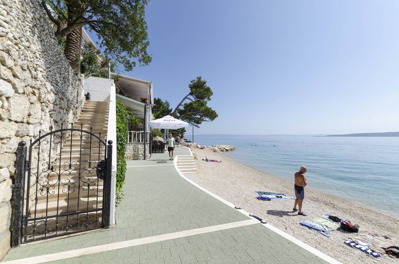 Hel leilighet, Apartments Kate in Brela, Makarska Riviera