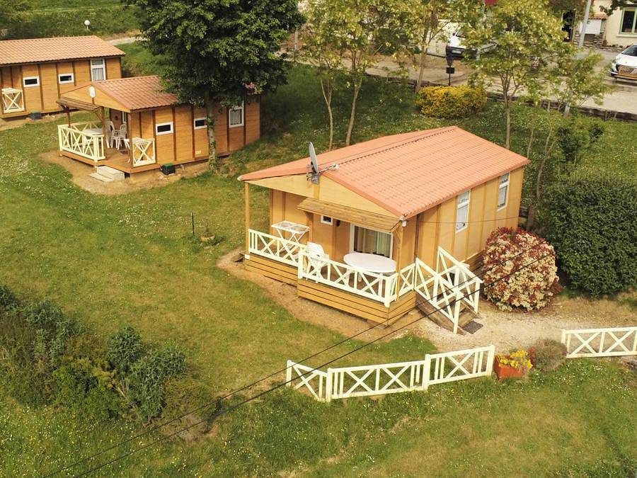 Camping le Bourdieu - Chalet 5 personen - Cottage in Durfort, Ariège