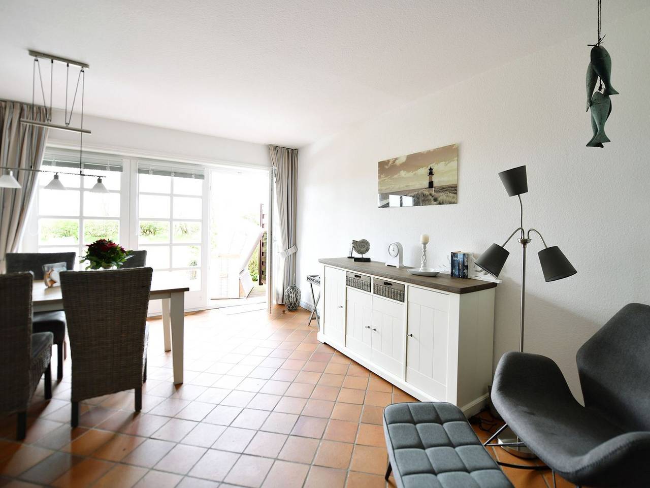 Ganze Ferienwohnung, Hausteil Nordlys - Heidsandschier Hausteil Nordlys in Witsum, Föhr