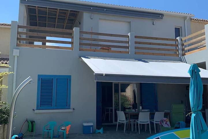 Maison de vacances pour 6 personnes, avec balcon et jardin