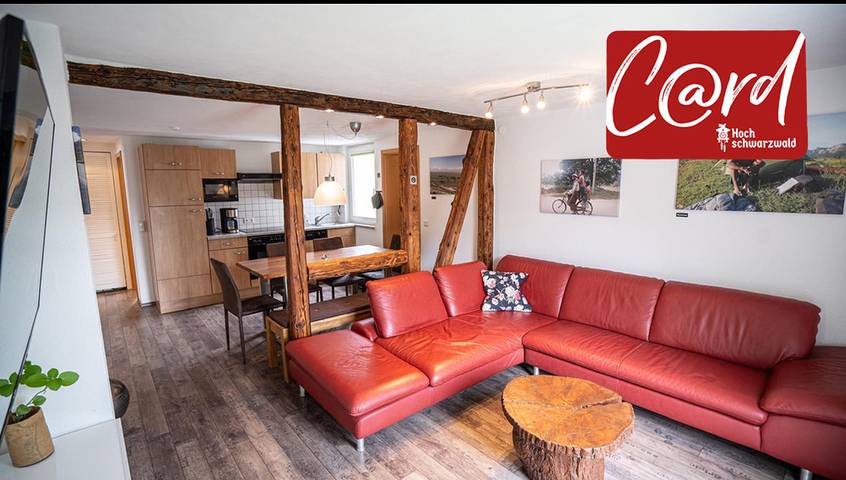 Gîte pour 6 personnes, avec balcon à Todtnau