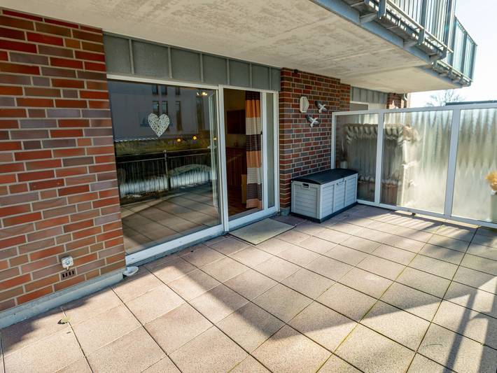 Ferienwohnung für 4 Personen, mit Terrasse in Bensersiel