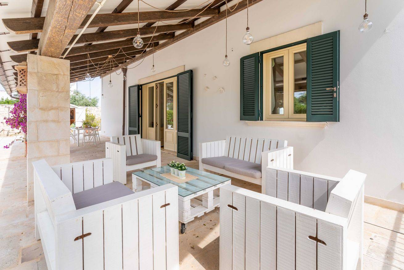 Appartement entier, Appartement de vacances pour 8 personnes avec jardin in Noicàttaro, Province de Bari