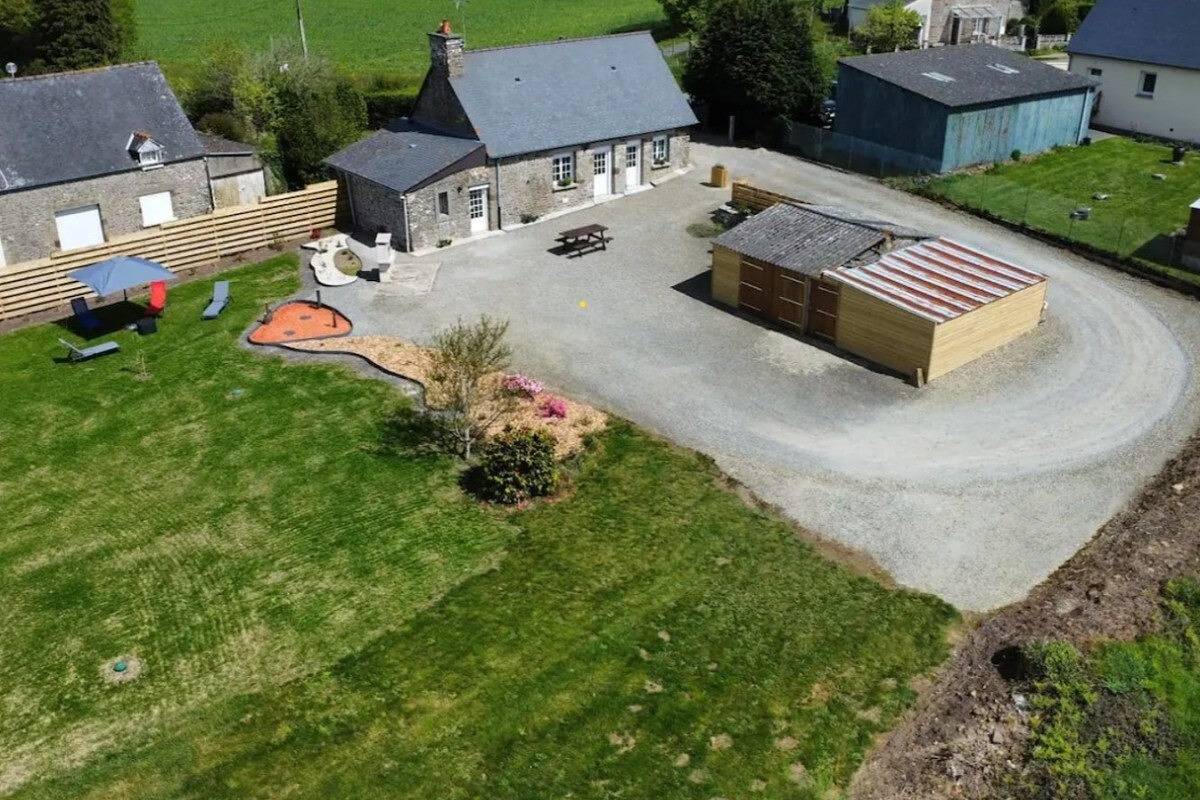 Ferienhaus für 4 Personen mit Garten in Saint-Marcan, Mont-Saint-Michel-Bucht