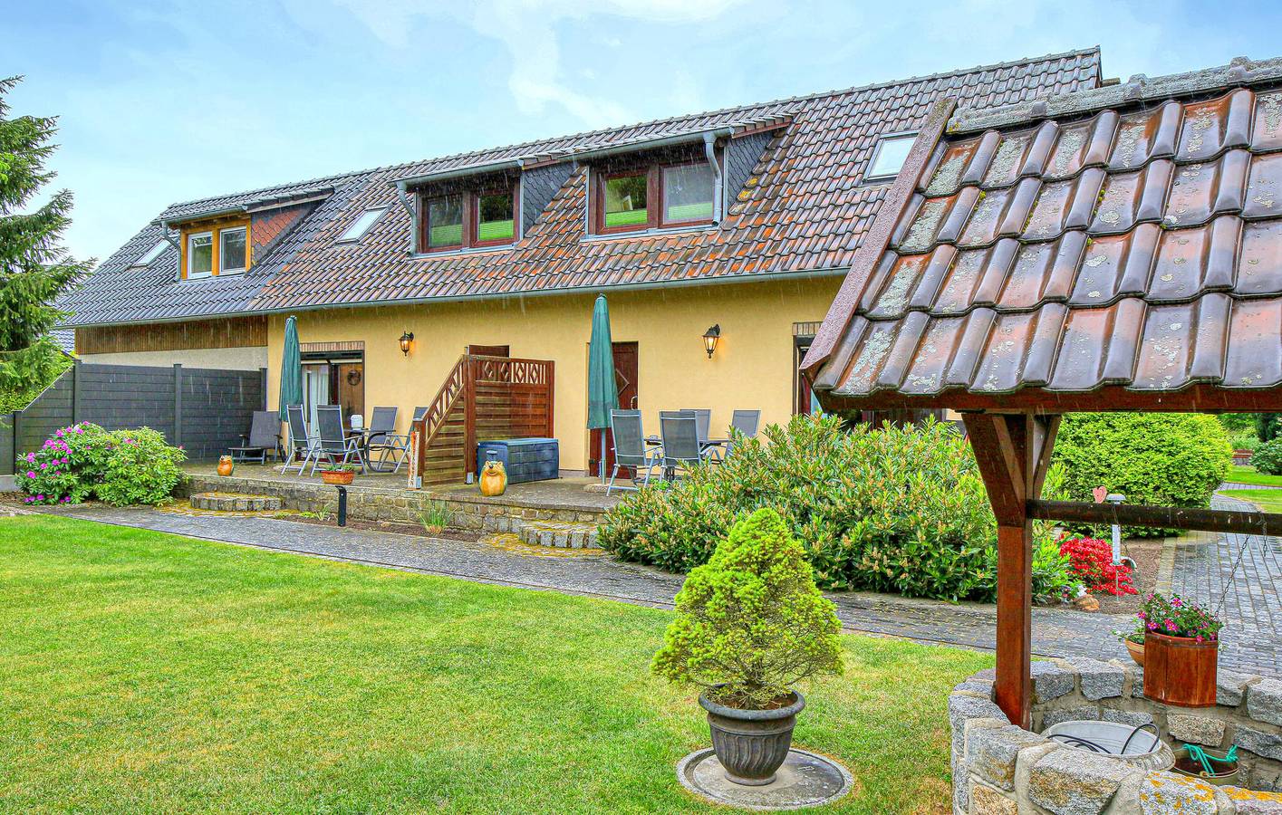 Ganze Ferienwohnung, Stolpe Oase: Charmantes 2BR Apt, 2km zur Küste, 300m zum Stadtzentrum in Stolpe auf Usedom, Usedom