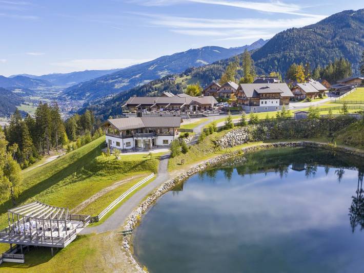 Ferienhaus für 8 Personen, mit Balkon und Garten sowie Sauna und Ausblick