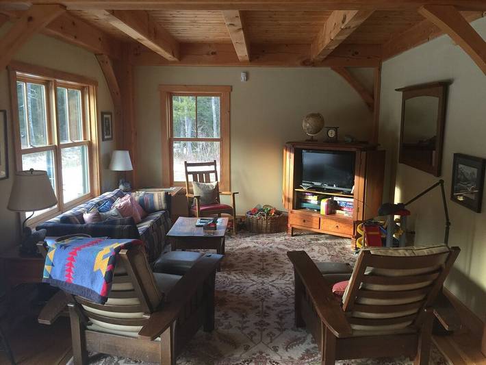 Vacation rental for 8 people, with terrace in Warren