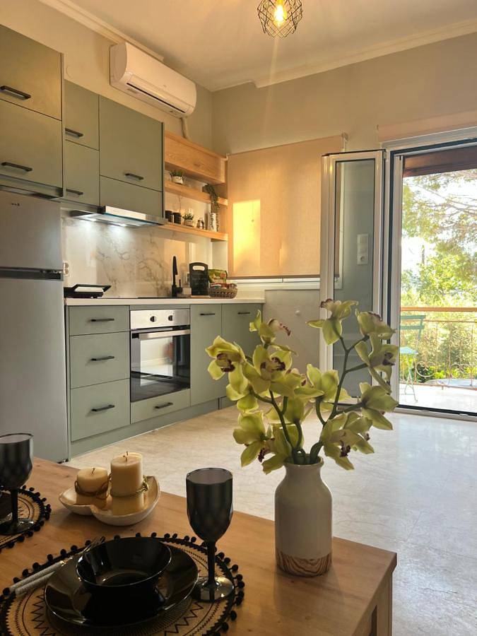 Gîte pour 3 personnes, avec terrasse et vue dans Samos (Grèce)