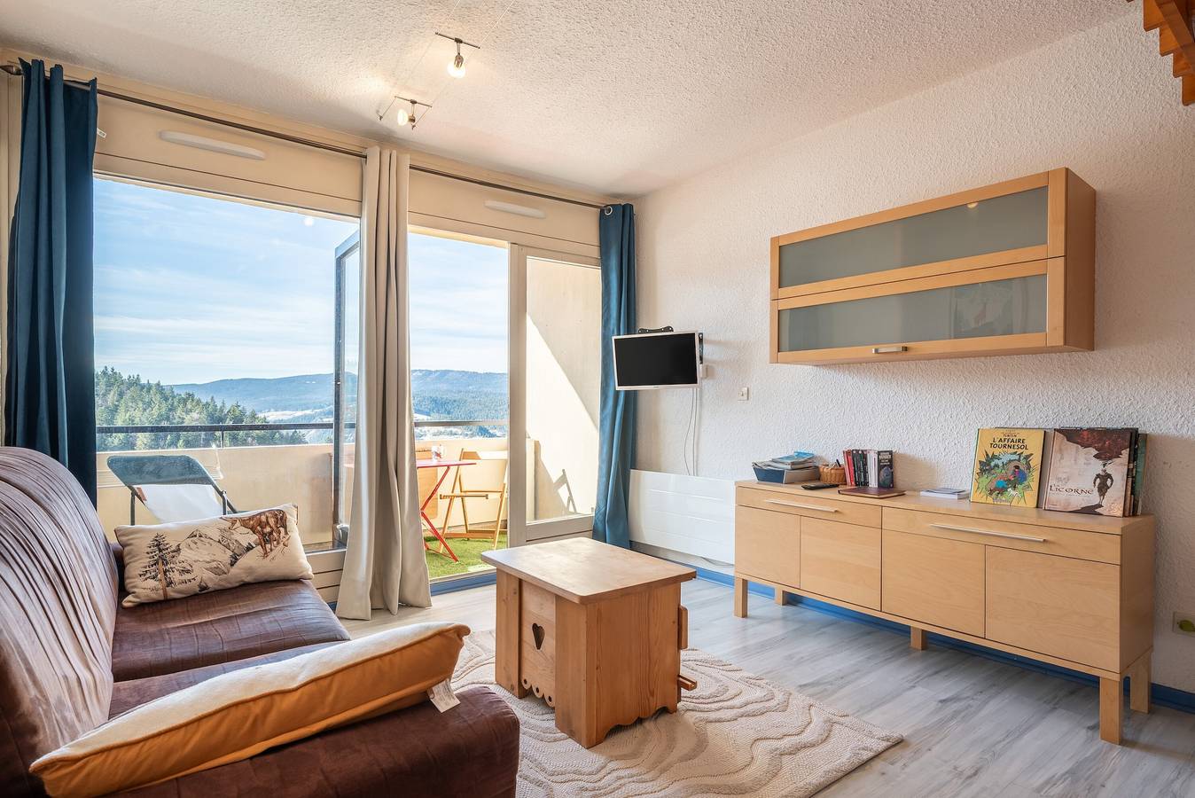 Estudio entero, Apartamento «Metamorfosis en la Cima» con vistas a la montaña y balcón in Villard-de-Lans, Parc naturel régional du Vercors