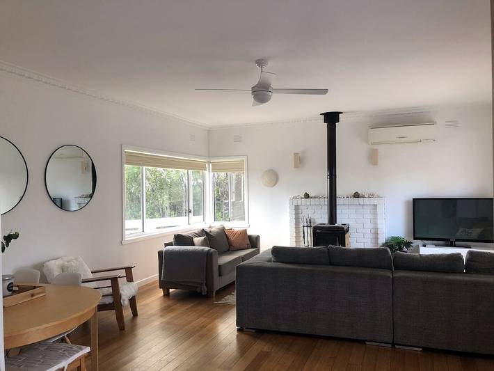 Holiday home for 8 people, with balcony and garden in Portarlington