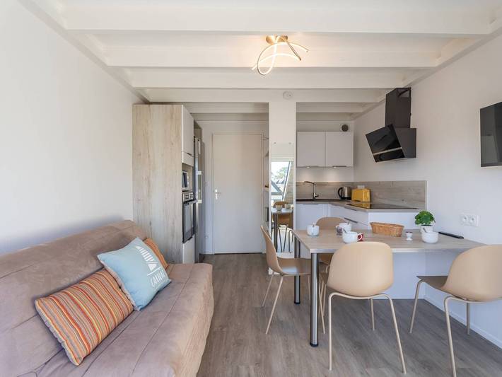 Gîte pour 4 personnes, avec balcon dans Plage de Beaumer - 4