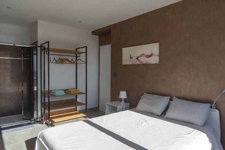Très belle maison contemporaine idyllique avec vue panoramique sur les Cévennes in Vagnas, Ardèche