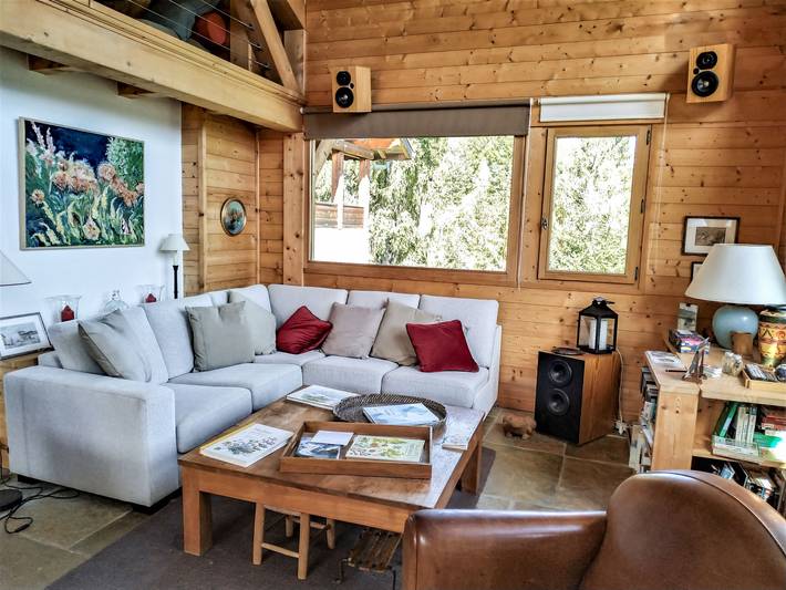 Chalet pour 10 personnes, avec jardin et vue dans Massif du Mont-Blanc