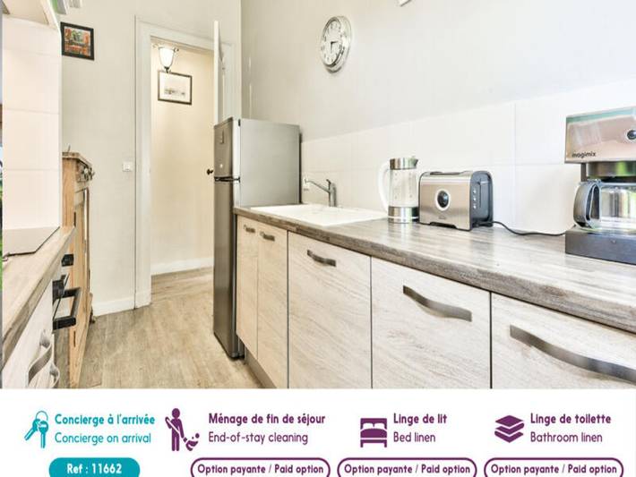 Gîte pour 6 personnes, avec jardin, adapté aux familles dans Plage du Betey - 4